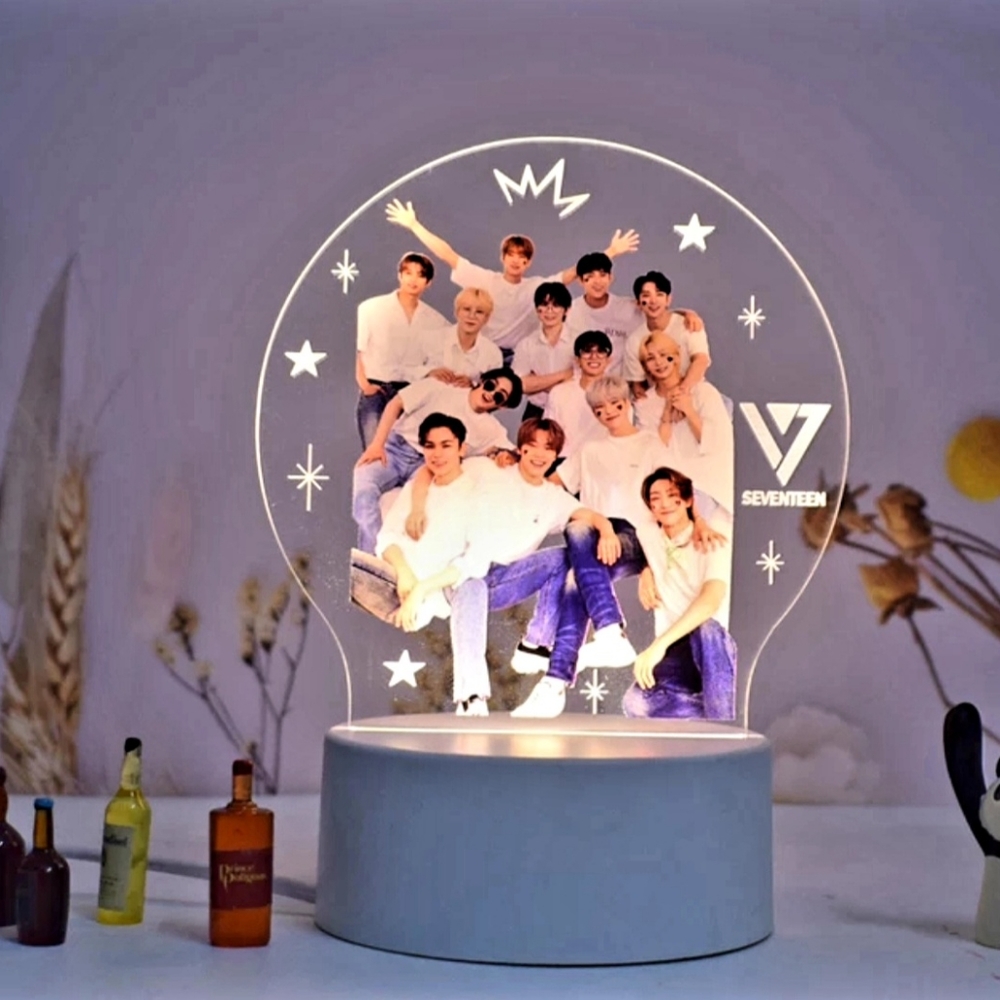 Brand new BTS 3d night lamp